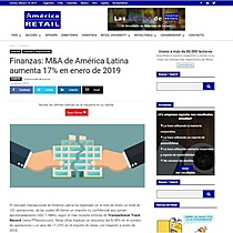 M&A de Amrica Latina aumenta 17% en enero de 2019